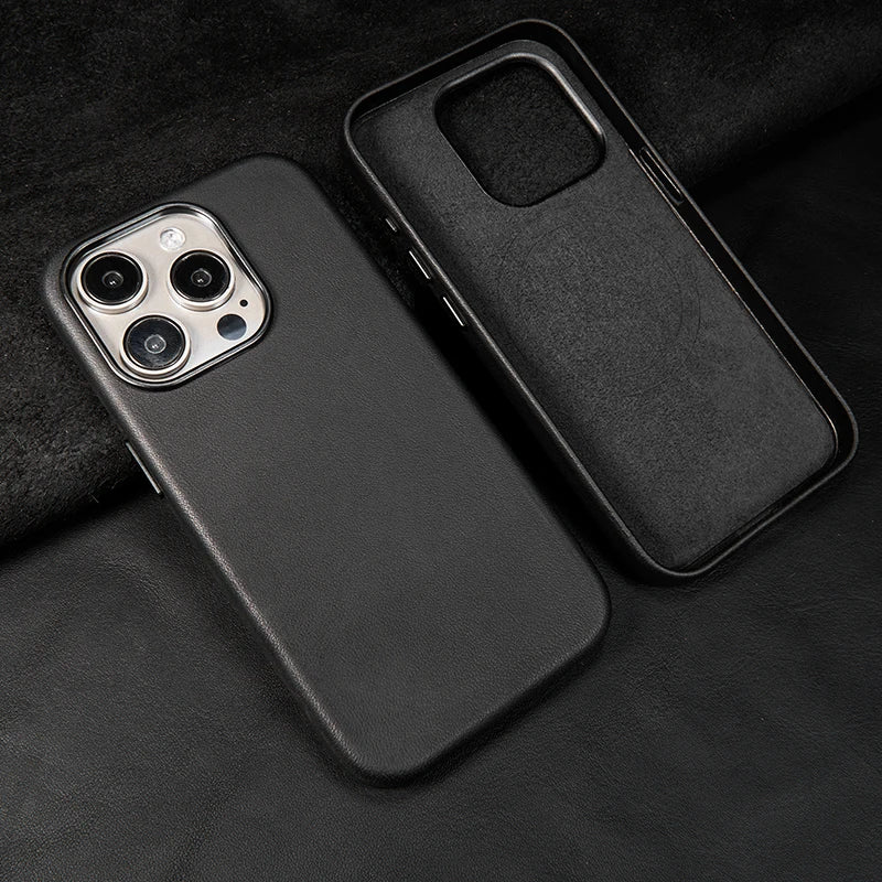 Leather Case for iPhone 16 15