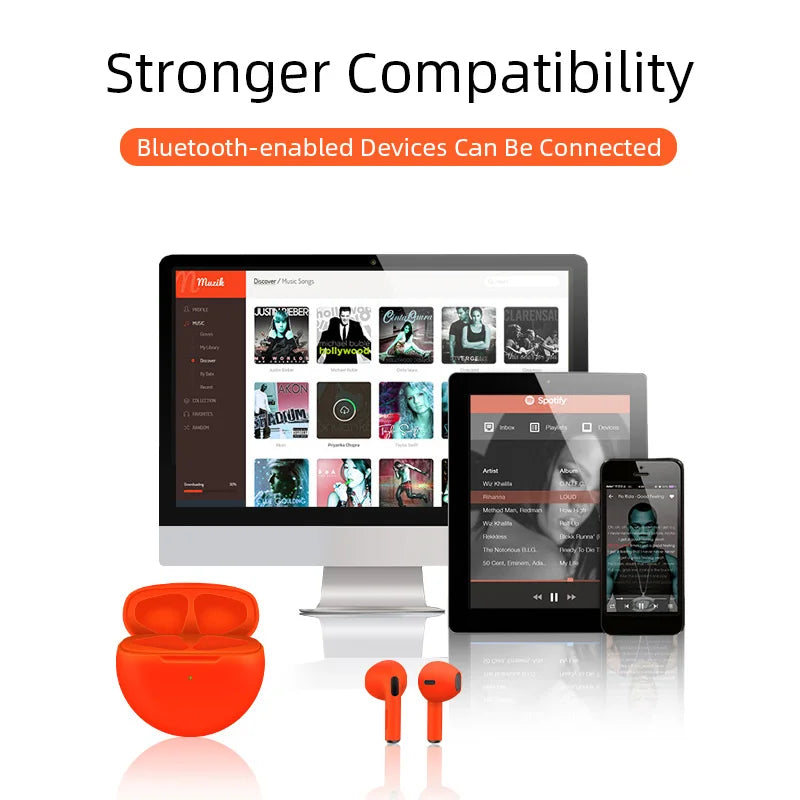 Earphones Headphones Mini Android Earbuds