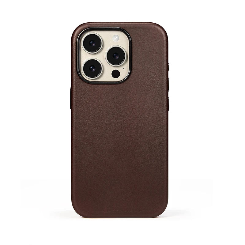 Leather Case for iPhone 16 15